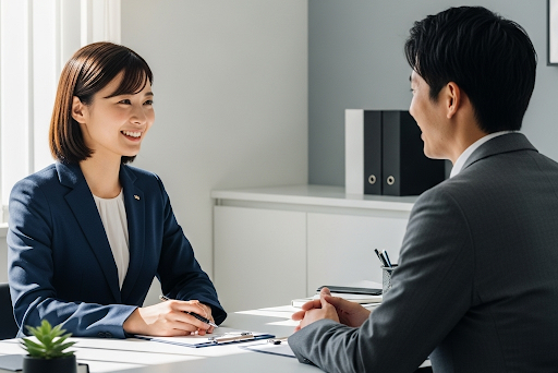 Youtopiaが即戦力と最適なマッチングを実現するために行う、求職者との個別ヒアリングの様子